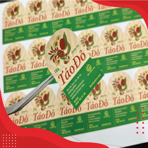 In nhãn dán sản phẩm