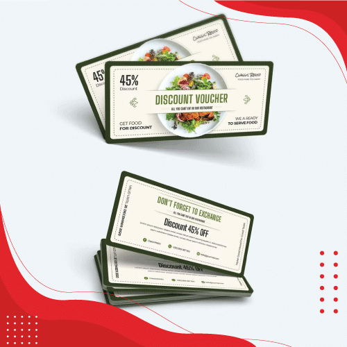 In voucher quảng cáo