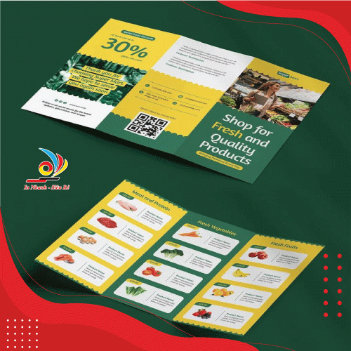 In brochure quảng cáo