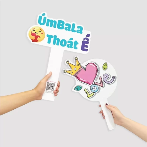 IN HASTAG (BẢNG CẦM TAY)